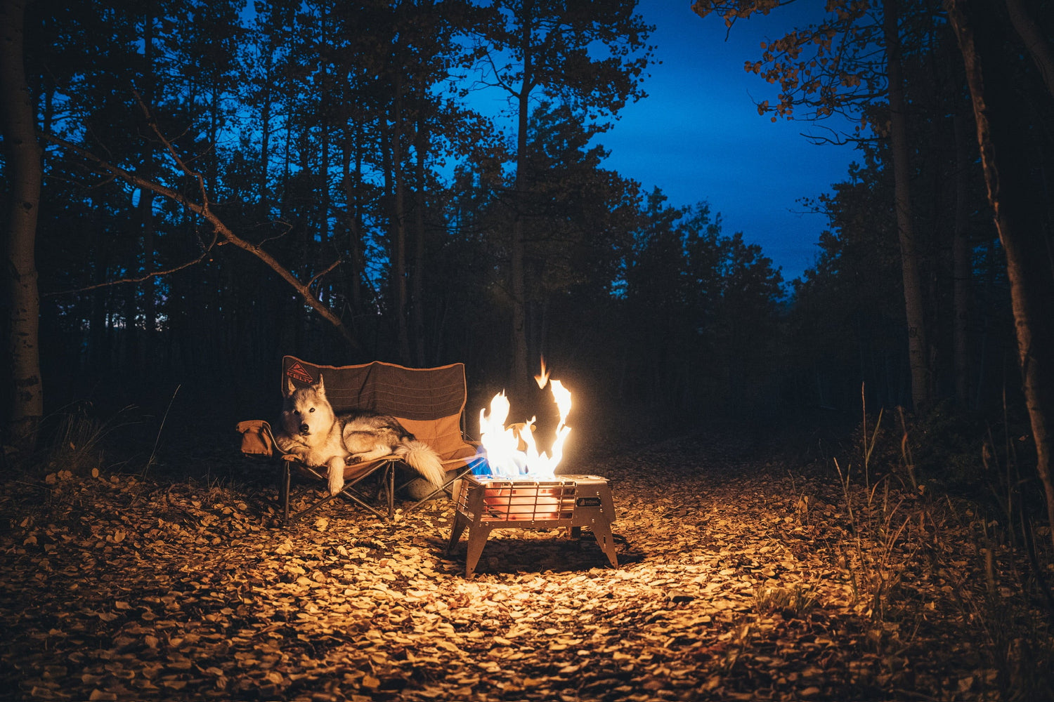How to Ghost Camp with a Propane Fire Pit