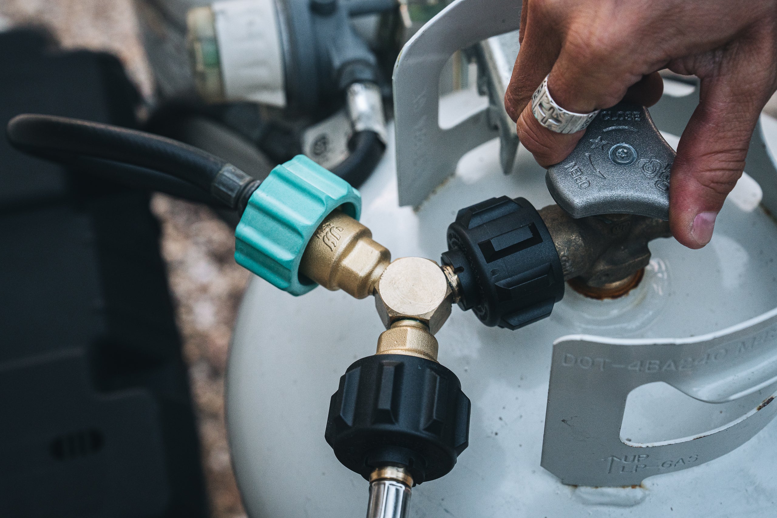 The Y-Splitter and X-Tension Hose