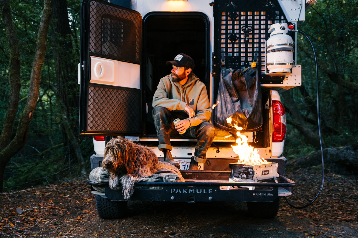 Portable Propane Fire Pit | Howl Campfires