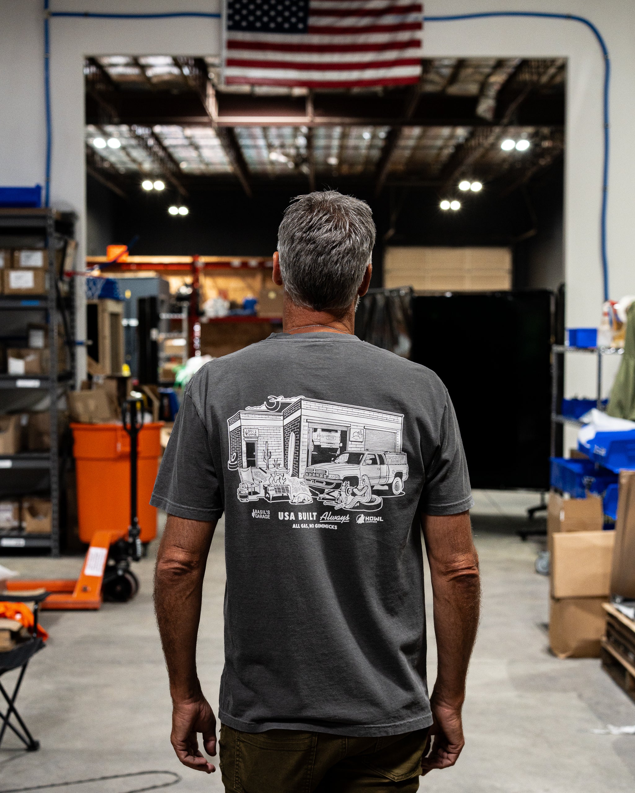 Giveaway Garage Shirt + Sticker Bundle
