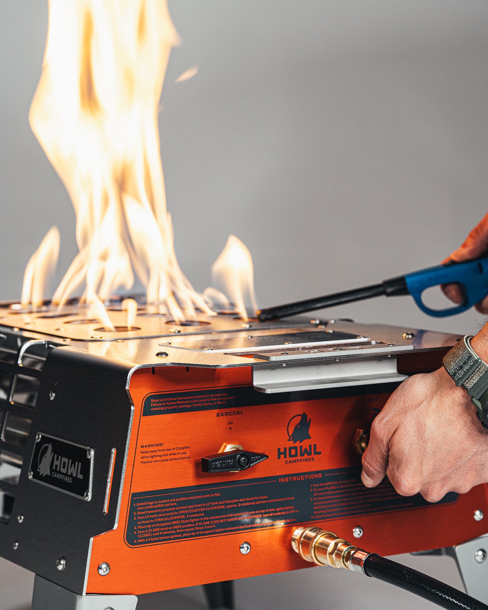 The Howl R4 MKii | Portable Propane Fire Pit