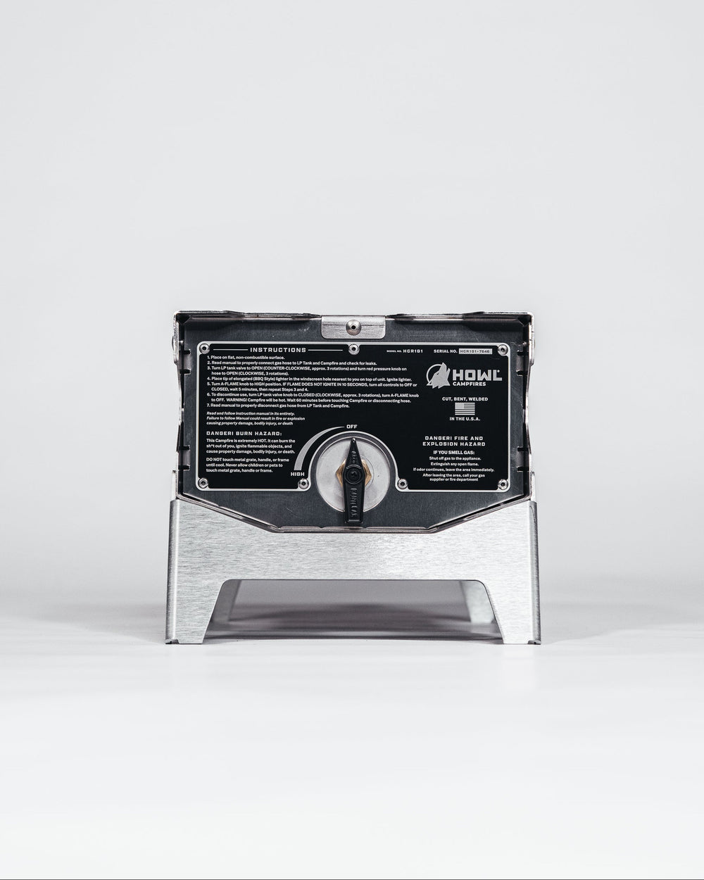 The Howl R1 | Portable Propane Fire Pit