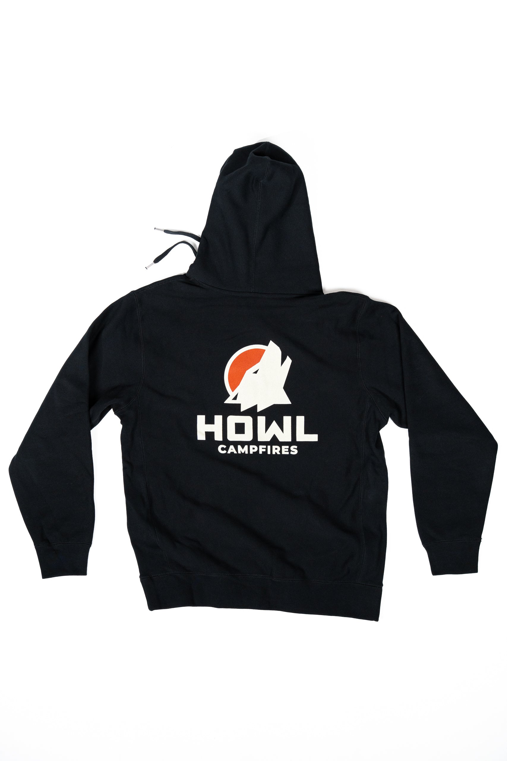 Heavyweight Black Howl Hoodie