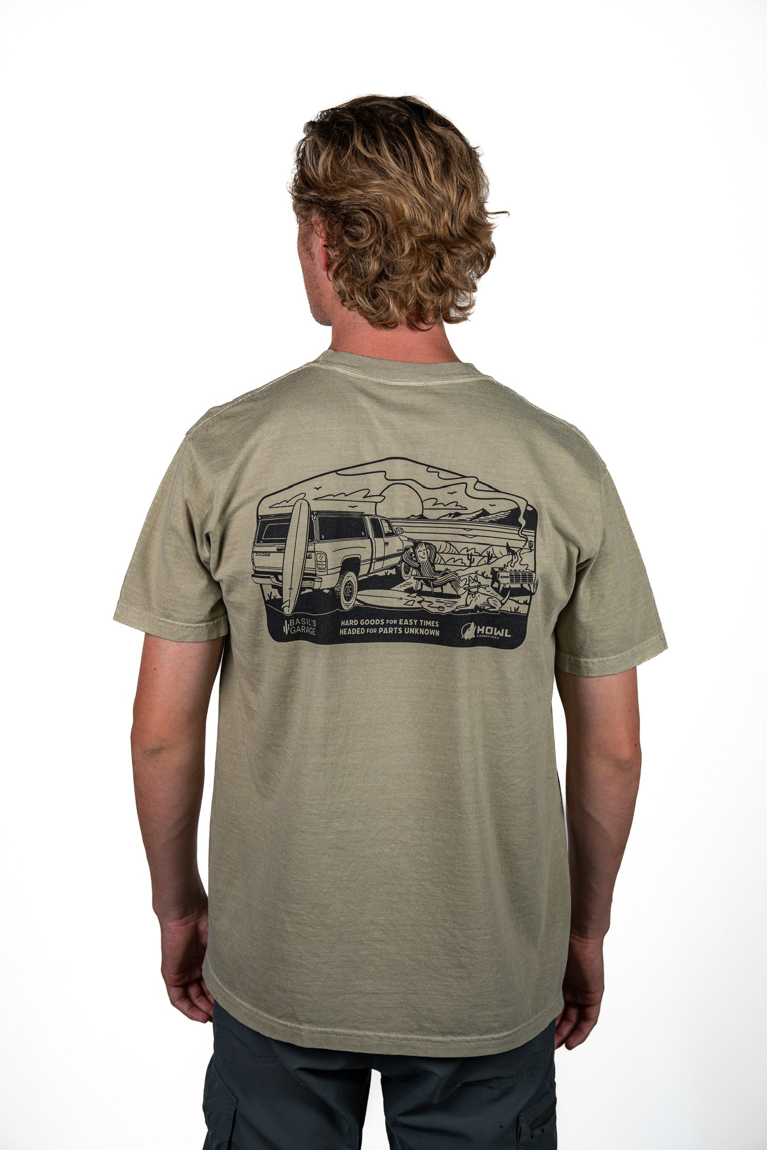 The Giveaway Baja Shirt + Sticker Bundle